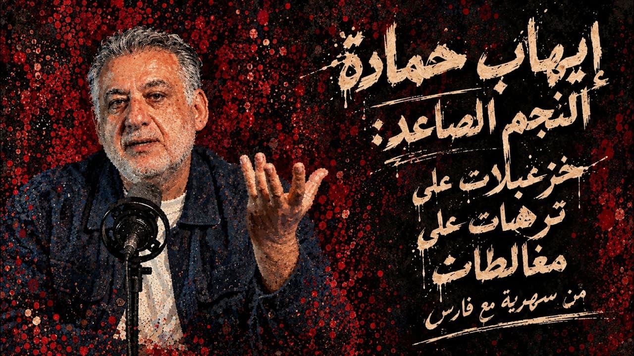 النجم الساطع إيهاب حمادة خزعبلات على ترّهات على مغالطات ‖ من سهرية مع فارس